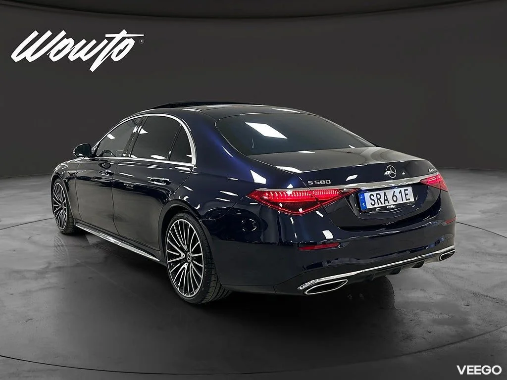 Mercedes-Benz S580 580 AMG 4MATIC Lång 503HK V8-BITURBO Moms 370kW