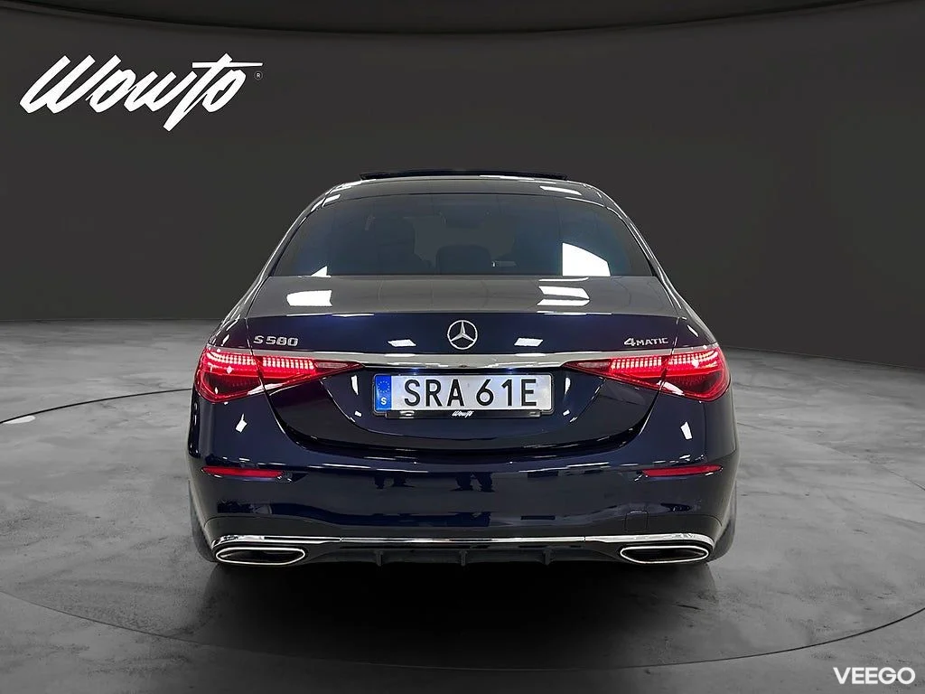 Mercedes-Benz S580 580 AMG 4MATIC Lång 503HK V8-BITURBO Moms 370kW