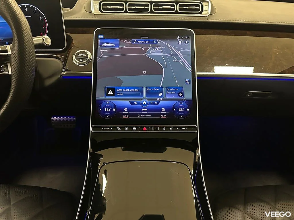Mercedes-Benz S580 580 AMG 4MATIC Lång 503HK V8-BITURBO Moms 370kW