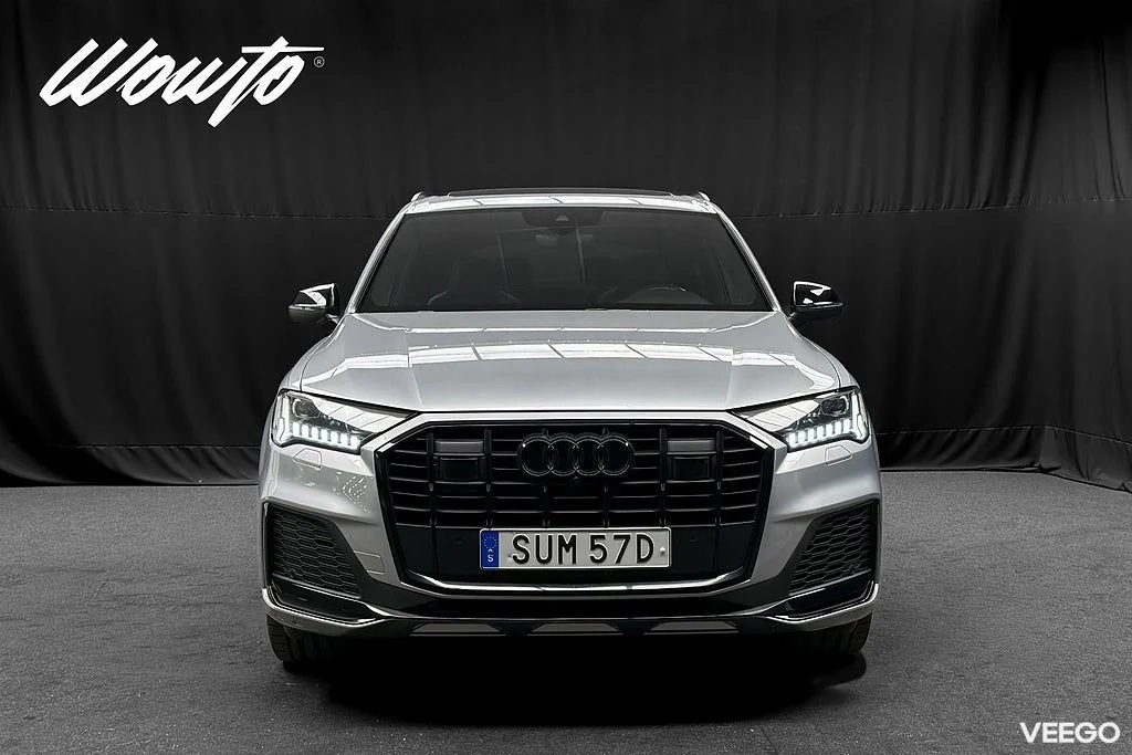 Audi Q7 50 TDI 7-Sits S-Line /Laser/S-Sportsäten/Pano/Se Spec 210kW