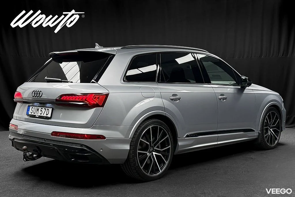 Audi Q7 50 TDI 7-Sits S-Line /Laser/S-Sportsäten/Pano/Se Spec 210kW