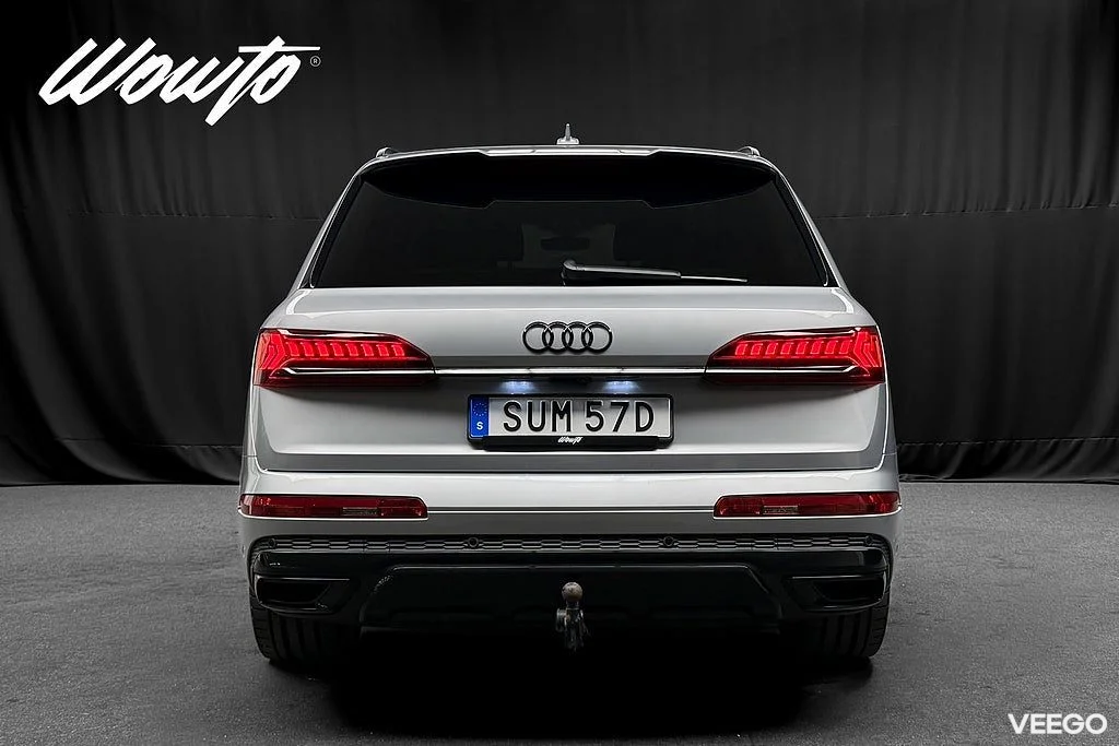 Audi Q7 50 TDI 7-Sits S-Line /Laser/S-Sportsäten/Pano/Se Spec 210kW