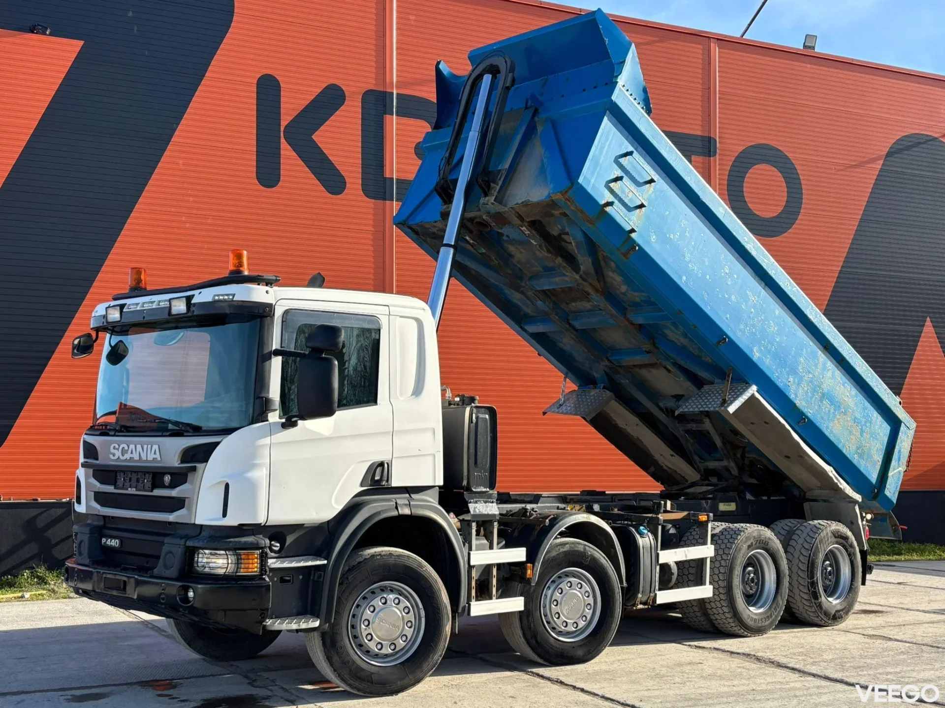 Scania P440 RETARDER / FULL STEEL / BOX L=5850 mm 323kW