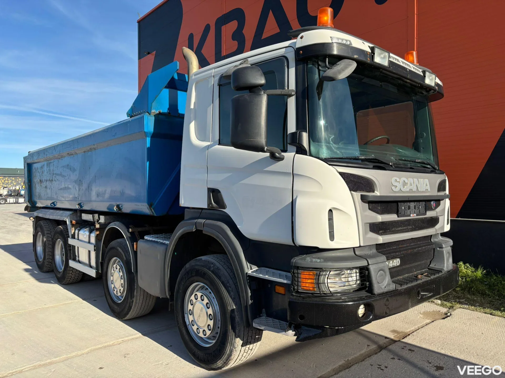 Scania P440 RETARDER / FULL STEEL / BOX L=5850 mm 323kW