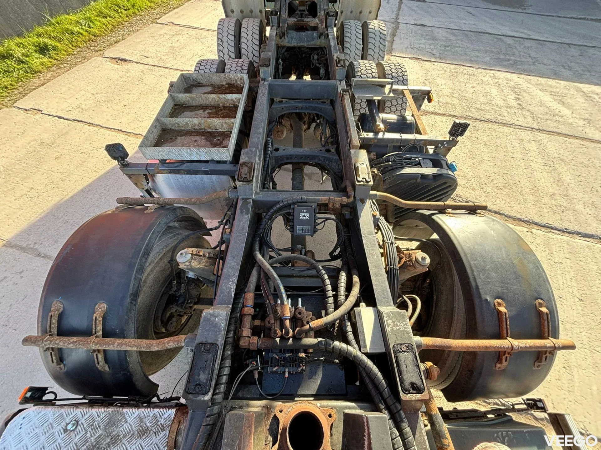 Scania P440 RETARDER / FULL STEEL / BOX L=5850 mm 323kW