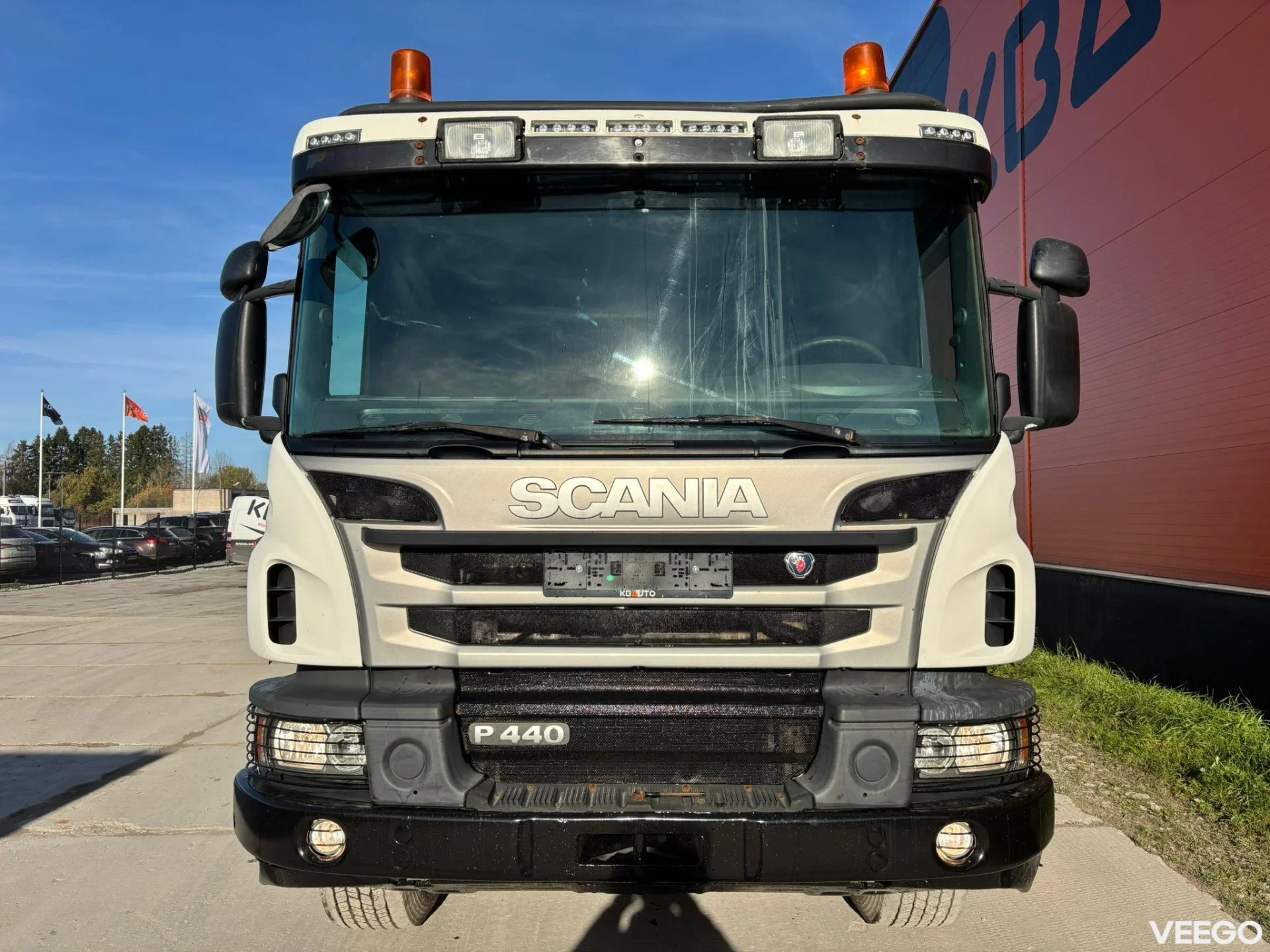 Scania P440 RETARDER / FULL STEEL / BOX L=5850 mm 323kW