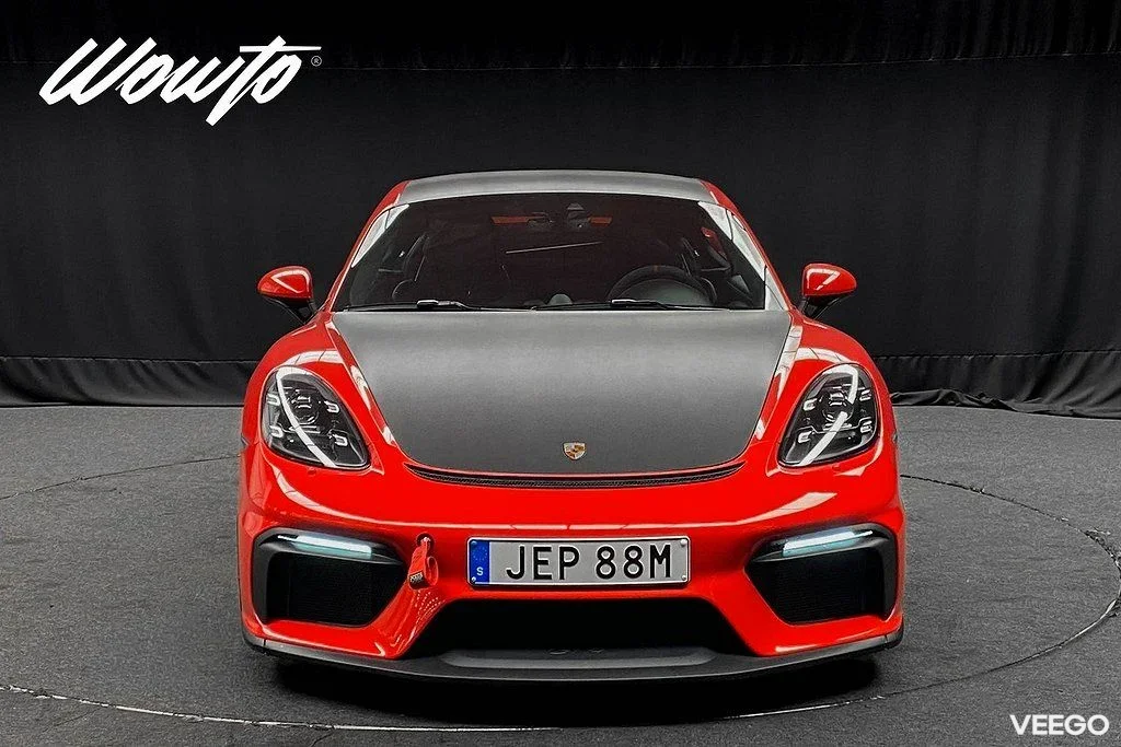 Porsche 718 Cayman GT4 Manuell 420HK Clubsport /Sv-Såld 309kW