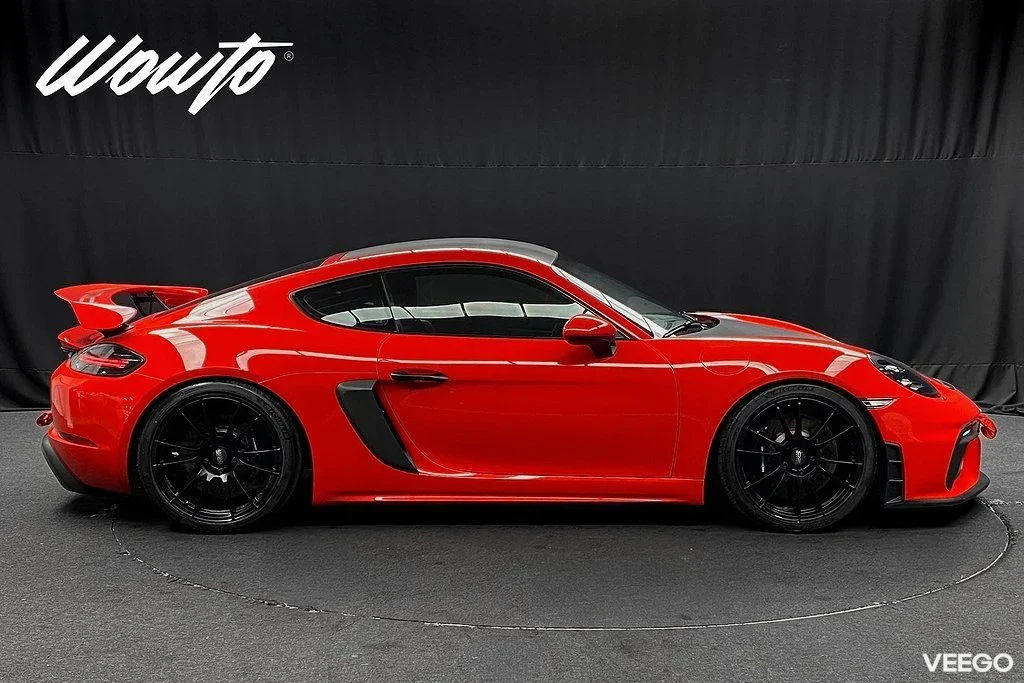 Porsche 718 Cayman GT4 Manuell 420HK Clubsport /Sv-Såld 309kW