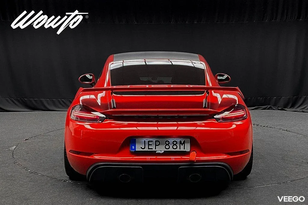 Porsche 718 Cayman GT4 Manuell 420HK Clubsport /Sv-Såld 309kW