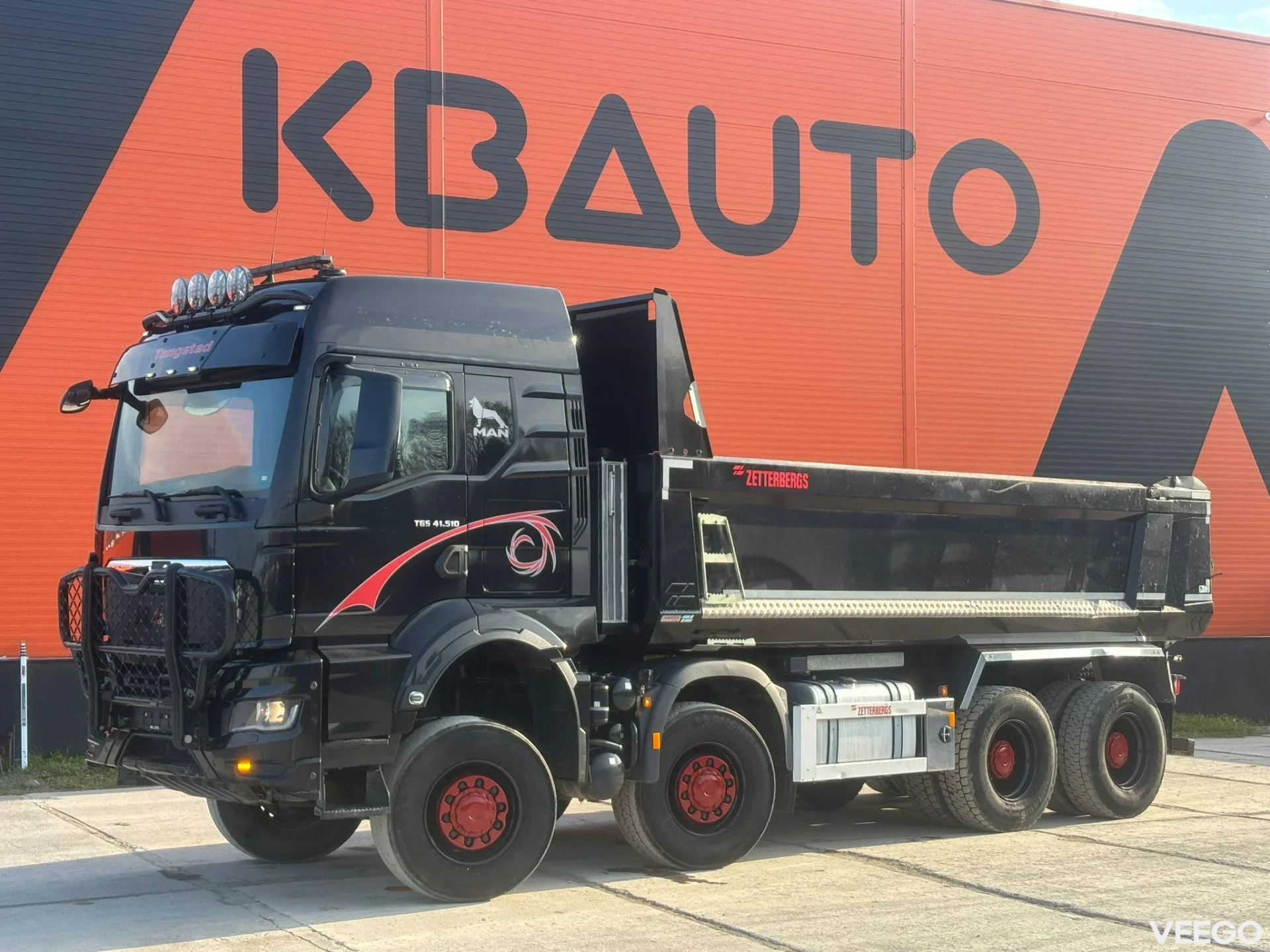 MAN TGS FULL STEEL / PRITARDER / BOX L=5957 mm 375kW