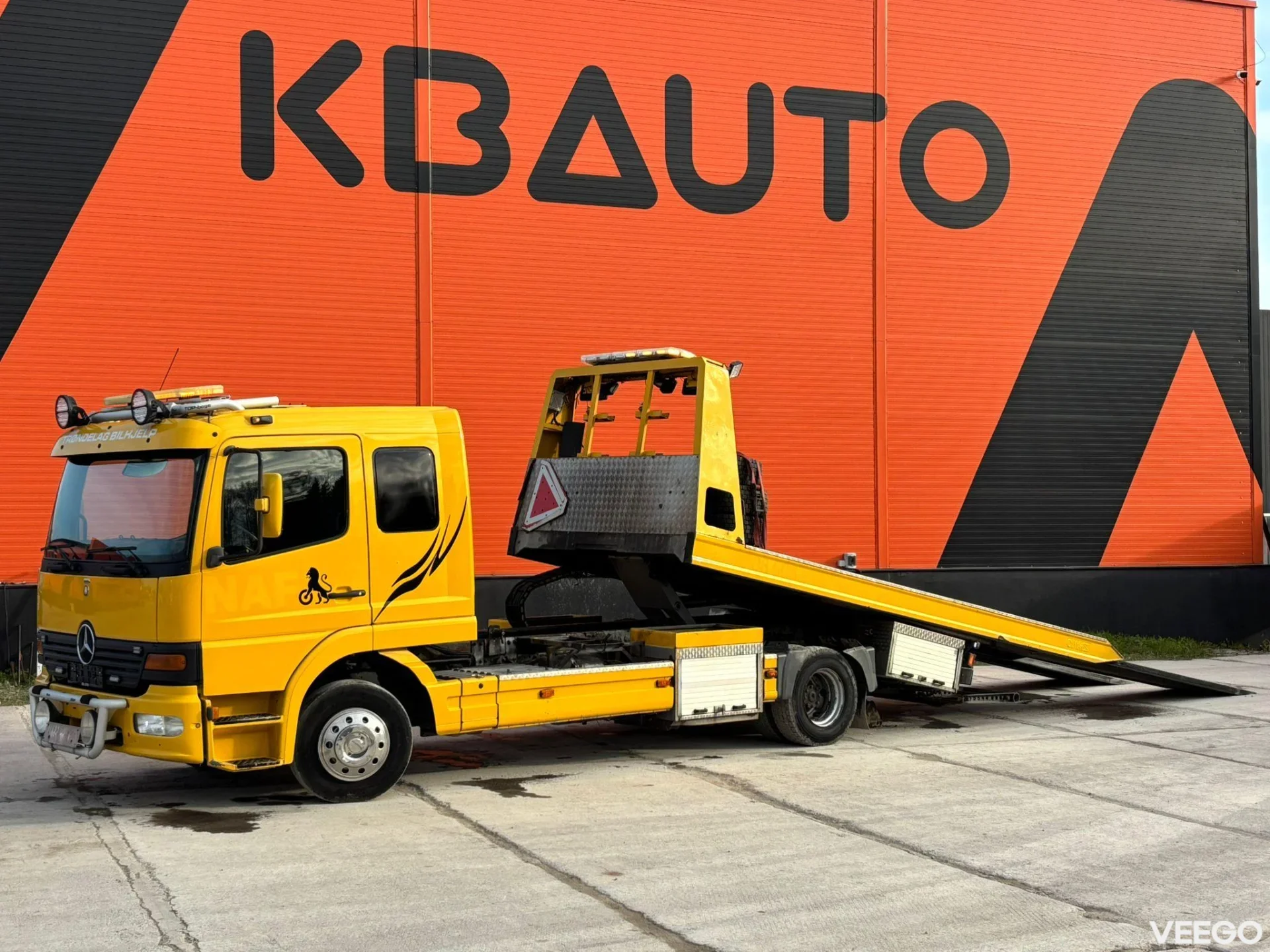 Mercedes-Benz Atego OMARS + 2X  WINCH / PLATFORM L=5126 mm 170kW