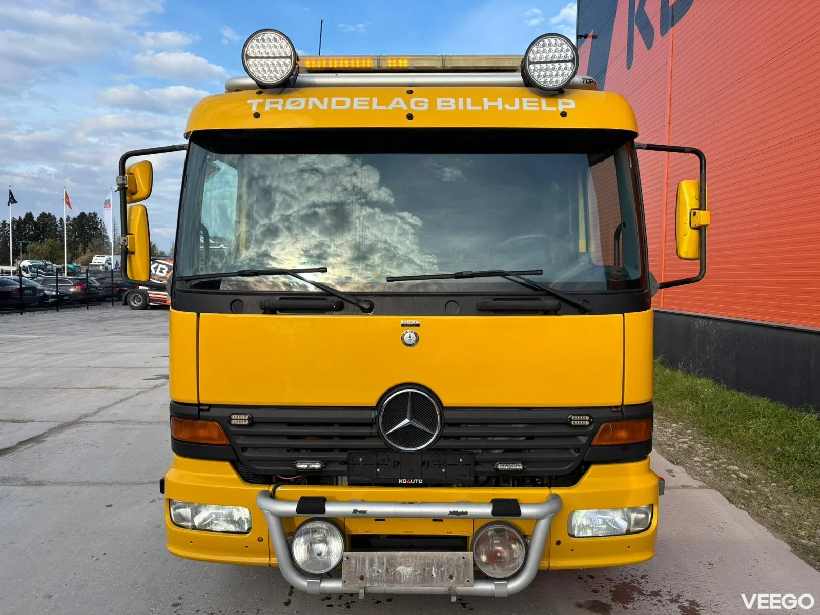 Mercedes-Benz Atego OMARS + 2X  WINCH / PLATFORM L=5126 mm 170kW