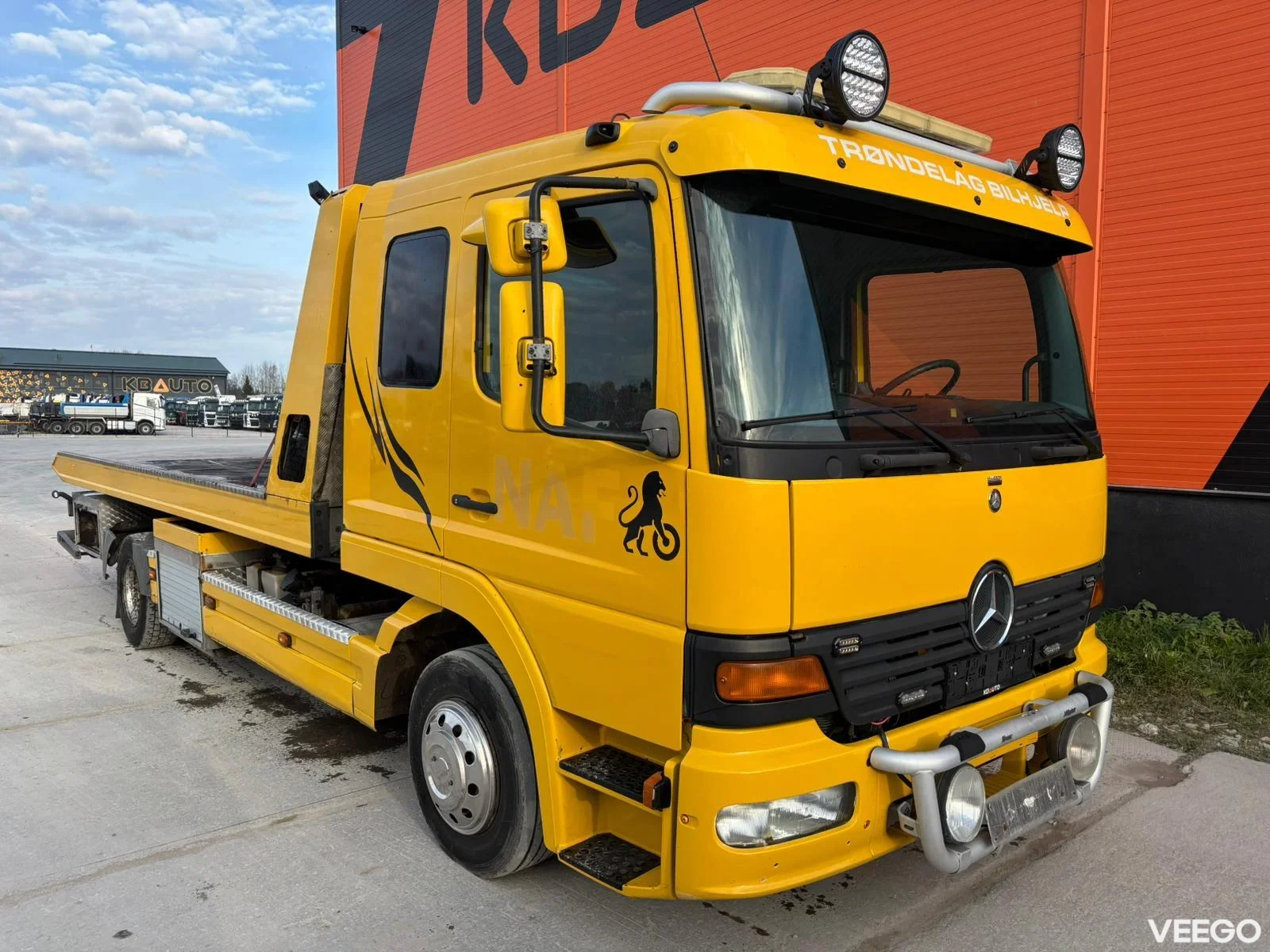 Mercedes-Benz Atego OMARS + 2X  WINCH / PLATFORM L=5126 mm 170kW
