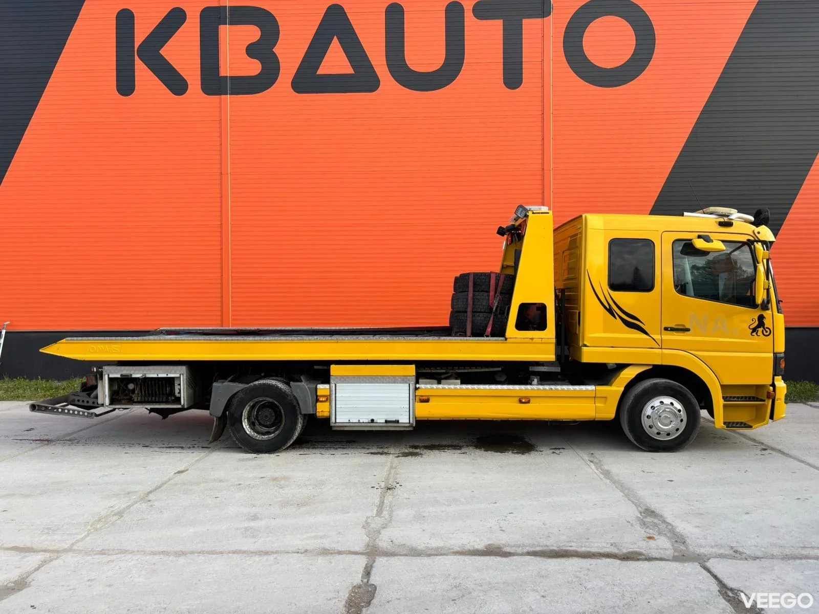 Mercedes-Benz Atego OMARS + 2X  WINCH / PLATFORM L=5126 mm 170kW