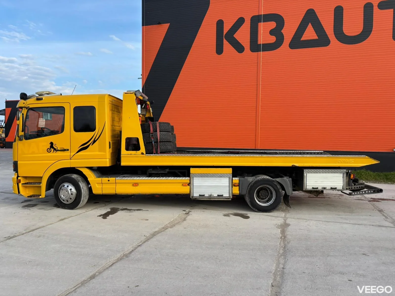 Mercedes-Benz Atego OMARS + 2X  WINCH / PLATFORM L=5126 mm 170kW