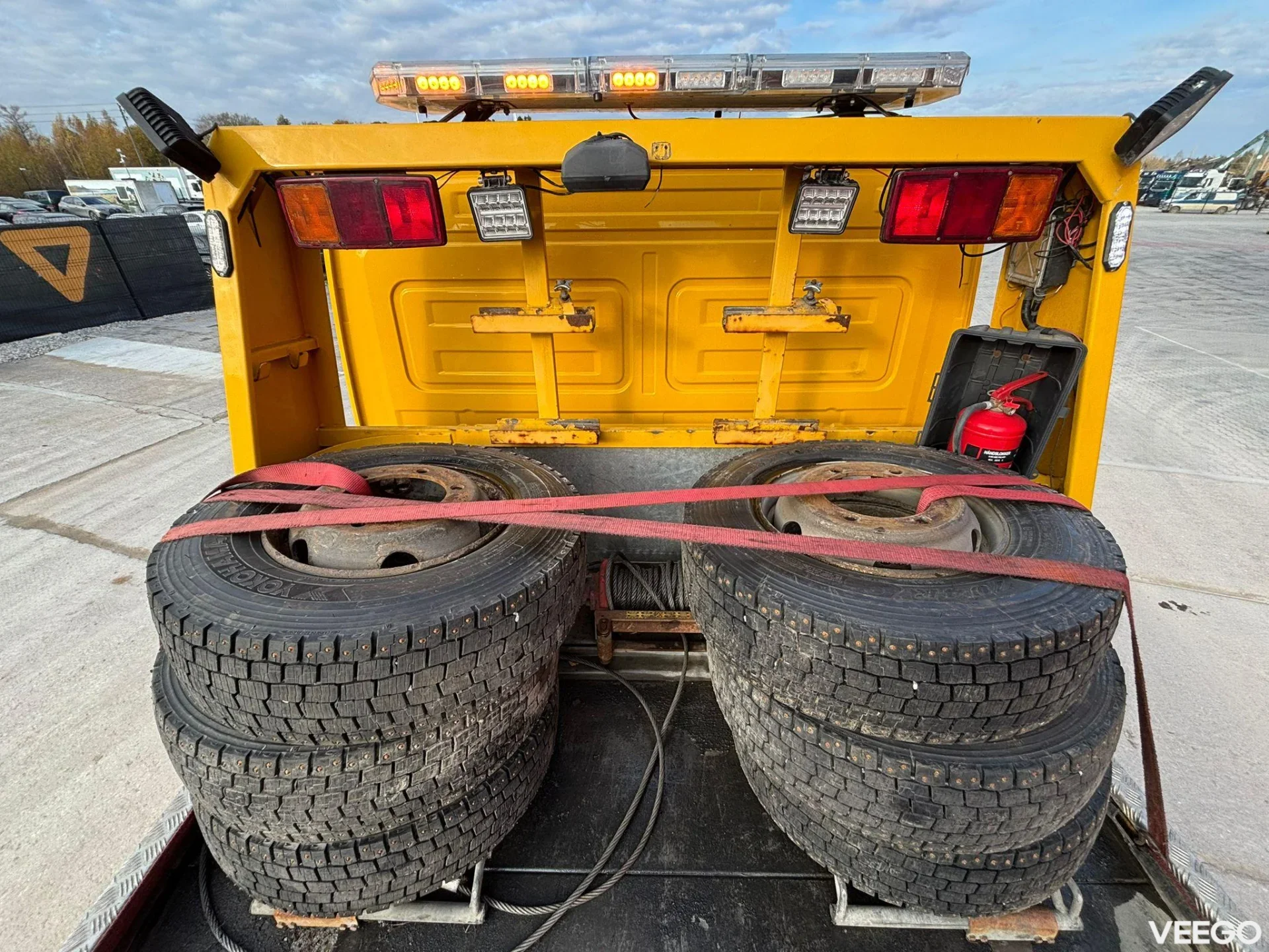 Mercedes-Benz Atego OMARS + 2X  WINCH / PLATFORM L=5126 mm 170kW