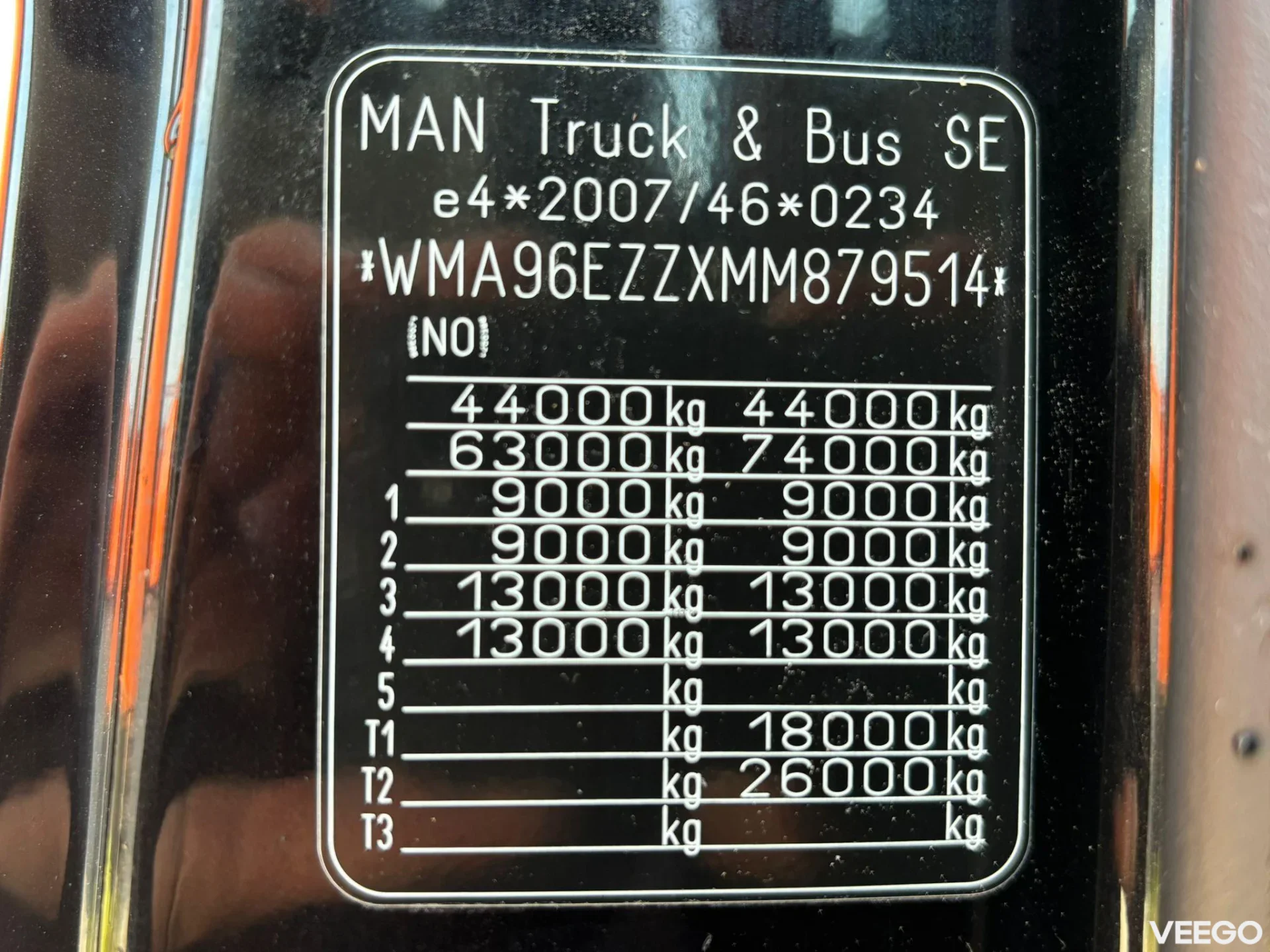 MAN TGS FULL STEEL / PRITARDER / BOX L=5957 mm 375kW