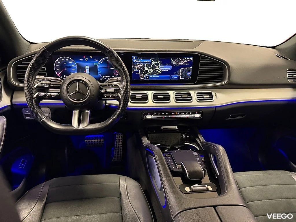 Mercedes-Benz GLE350 GLE 350 de 4M 333HK AMG /Burmester /360 /Moms 245kW