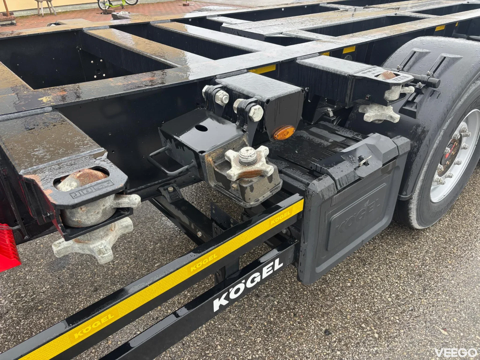 Kögel PORT 45 SIMPLEX SK + LIFTING AXEL + SAF