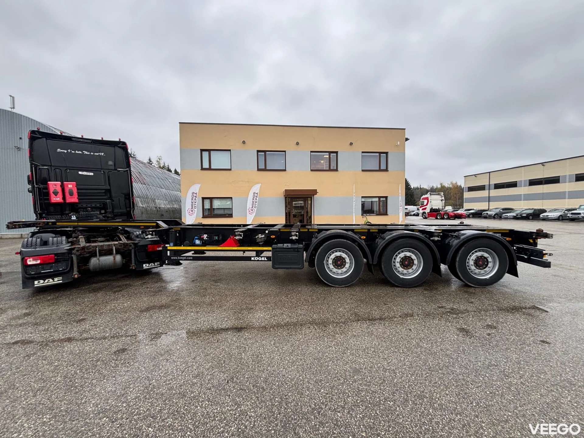 Kögel PORT 45 SIMPLEX SK + LIFTING AXEL + SAF