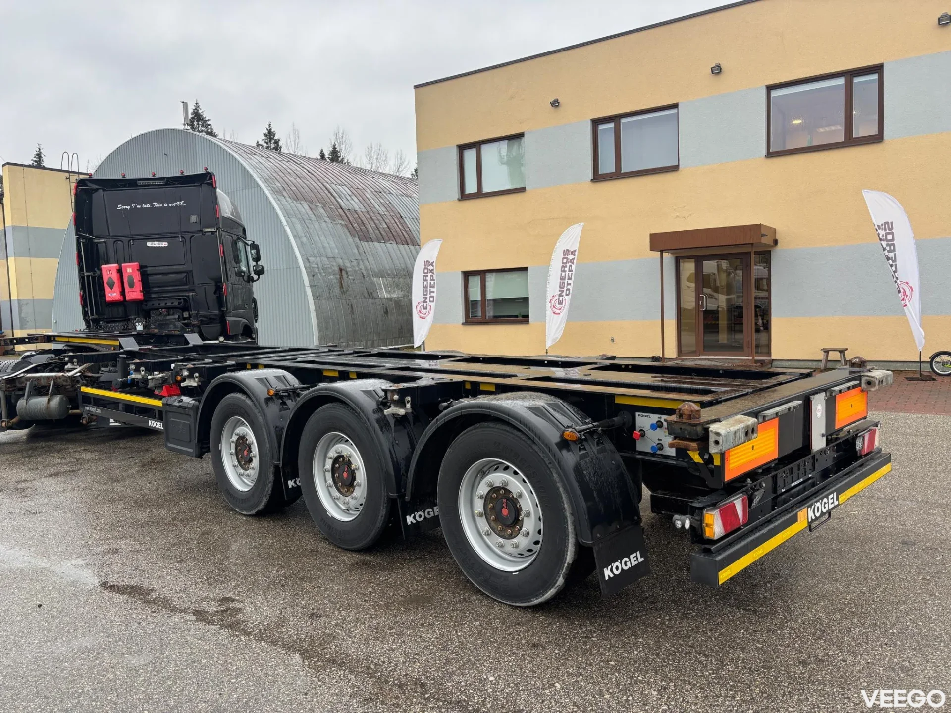 Kögel PORT 45 SIMPLEX SK + LIFTING AXEL + SAF