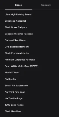 Tesla MODEL X 100D 368kW thumbnail