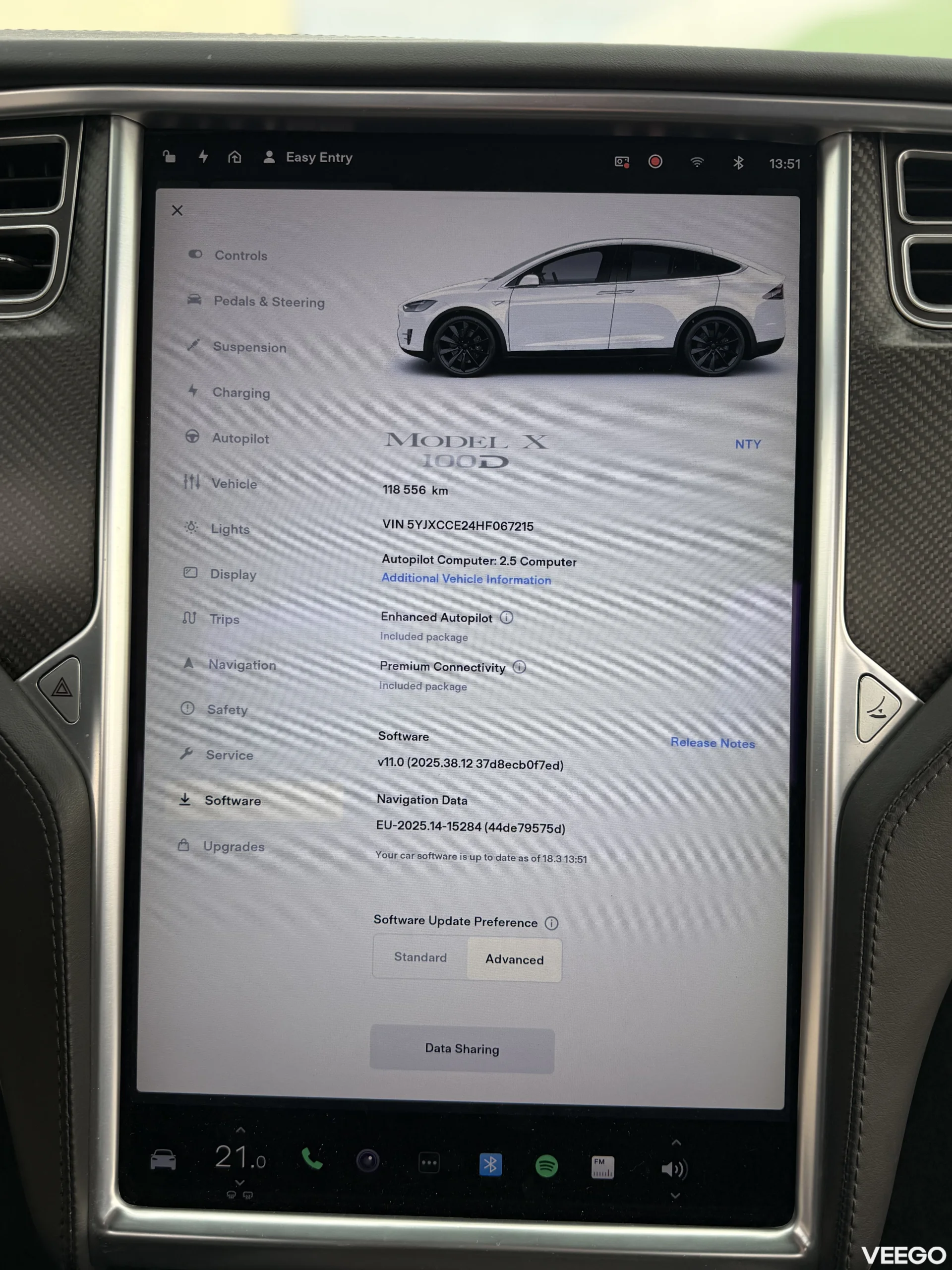 Tesla MODEL X 100D 368kW