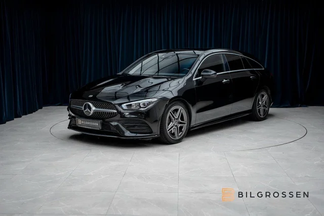 Image of Mercedes-Benz CLA 200 Shooting Brake AMG 3.79% Drag Pano Burmester 120kW
