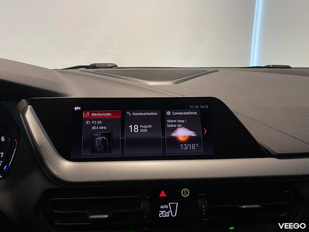 BMW 118 Rattvärme Sportstolar HiFi-högtalarsystem 0kW