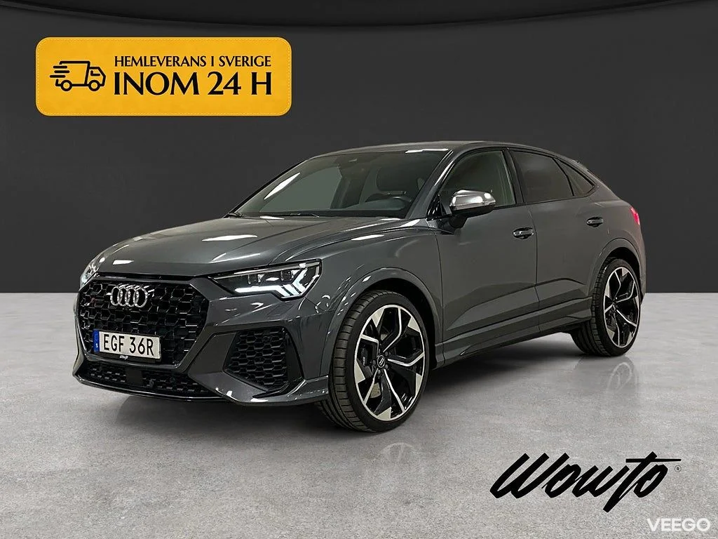 Audi RS Q3 RSQ3 Sportback 400HK /Sportavgas /Drag /B&O /Navi 294kW