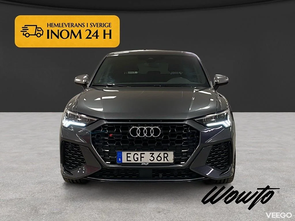 Audi RS Q3 RSQ3 Sportback 400HK /Sportavgas /Drag /B&O /Navi 294kW