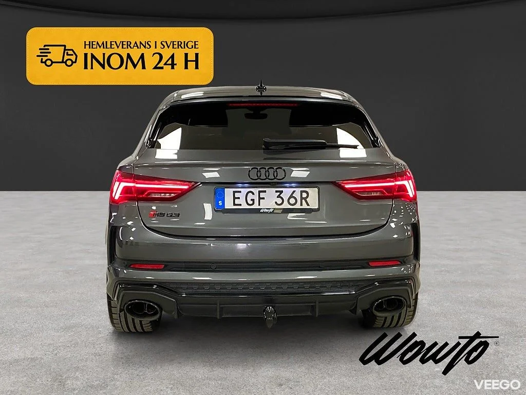 Audi RS Q3 RSQ3 Sportback 400HK /Sportavgas /Drag /B&O /Navi 294kW