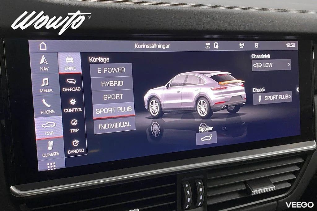 Porsche Cayenne Coupe Coupé E-Hybrid 462HK /Bose /18-Vägs /0,99% 340kW