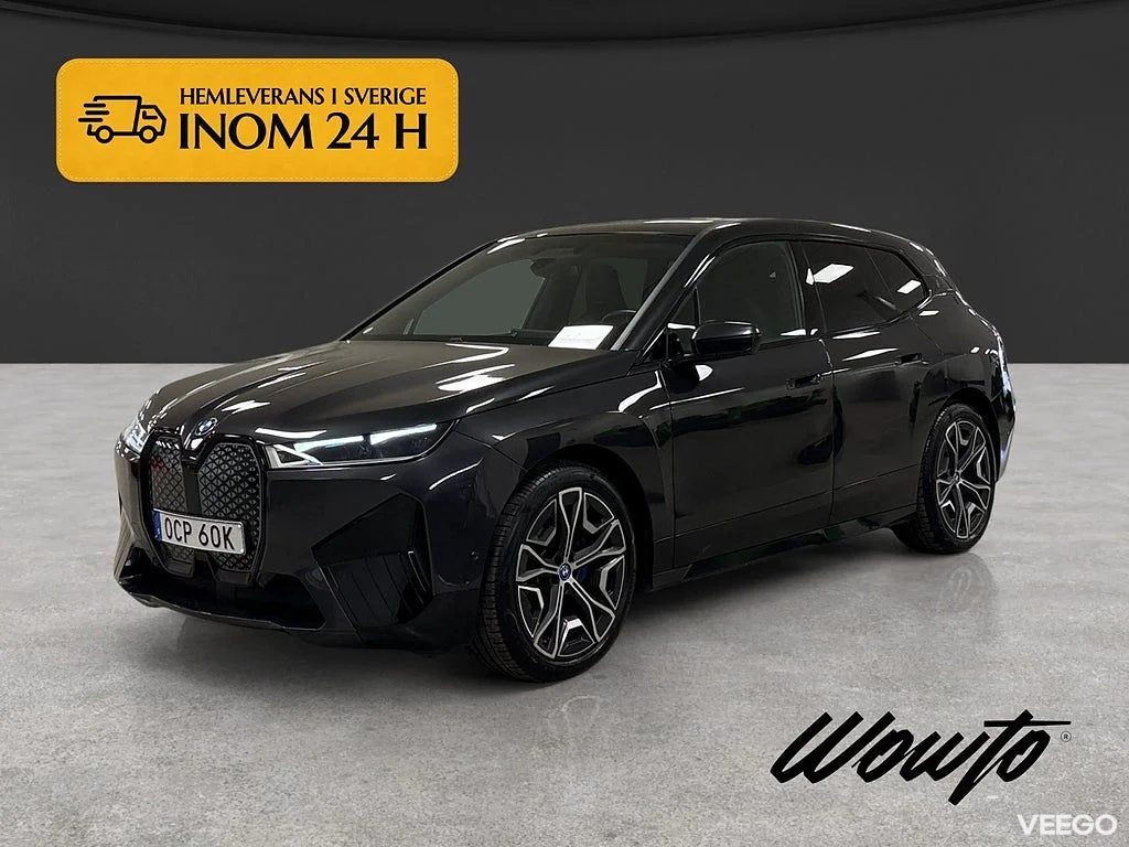 BMW iX xDrive50 524HK Sport /Sky Lounge /Laser /HuD /Moms 385kW