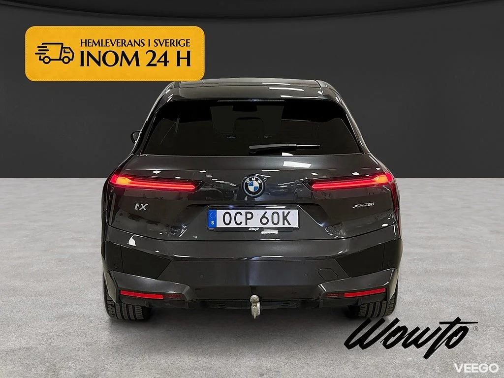 BMW iX xDrive50 524HK Sport /Sky Lounge /Laser /HuD /Moms 385kW