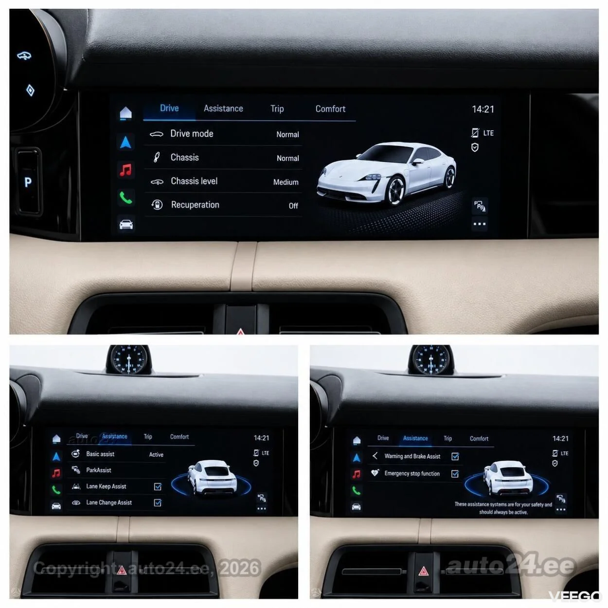 Porsche Taycan 93 KWh 350kW