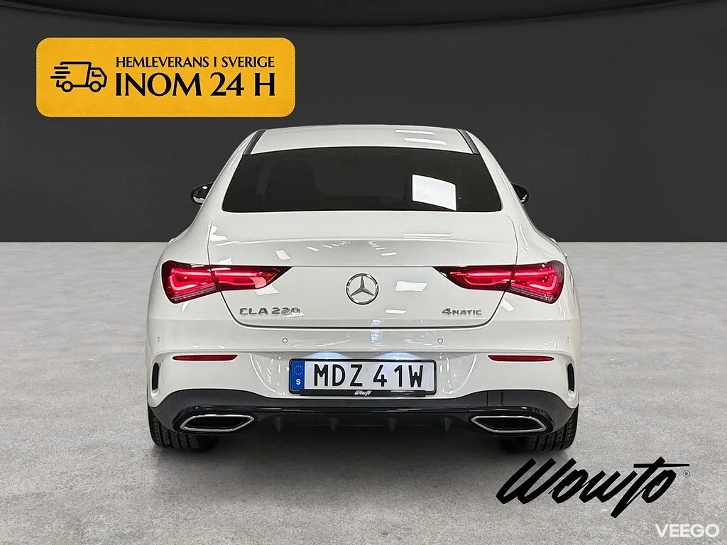 Mercedes-Benz CLA220 CLA 220 4M 190HK AMG /B-Kamera /CarPlay 140kW