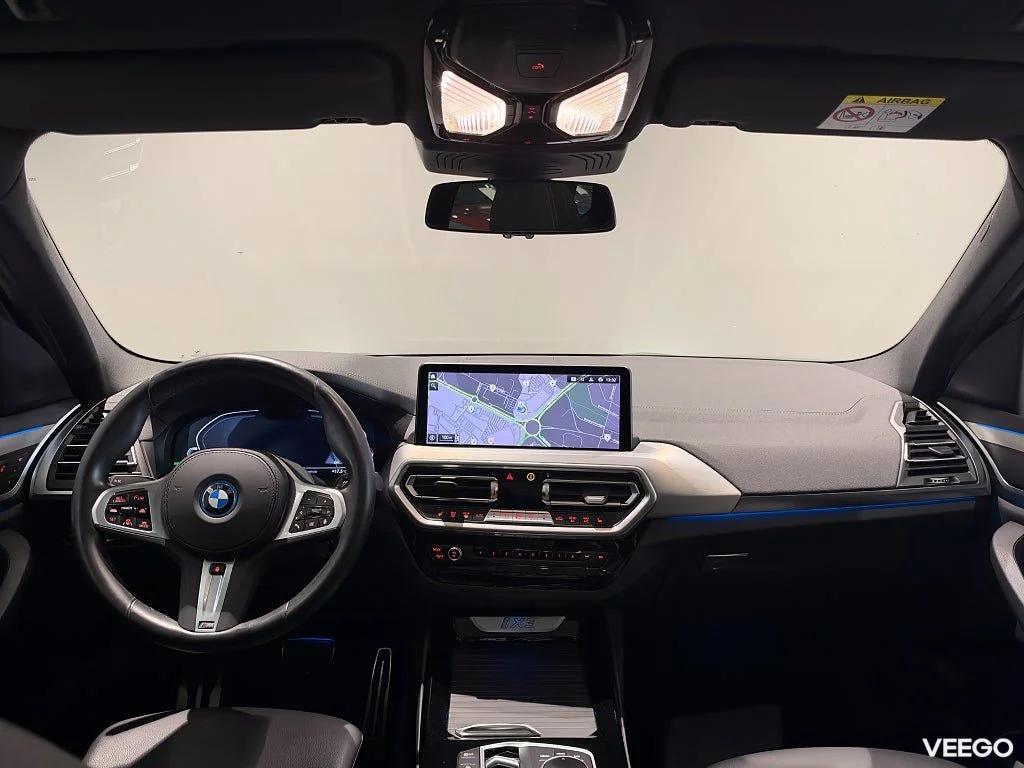 BMW iX3 Charged M Sport Drag P/D-Assist Panorama Elstol m minne 0kW