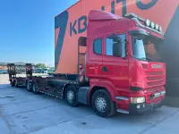 Scania R490 FOREST MACHINE TRANSPORT TRUCK 490kW