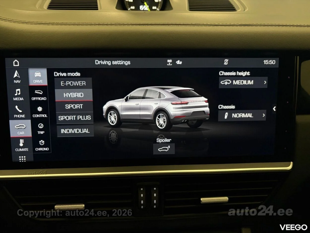 Porsche Cayenne Coupe Hybrid 2.9 250kW
