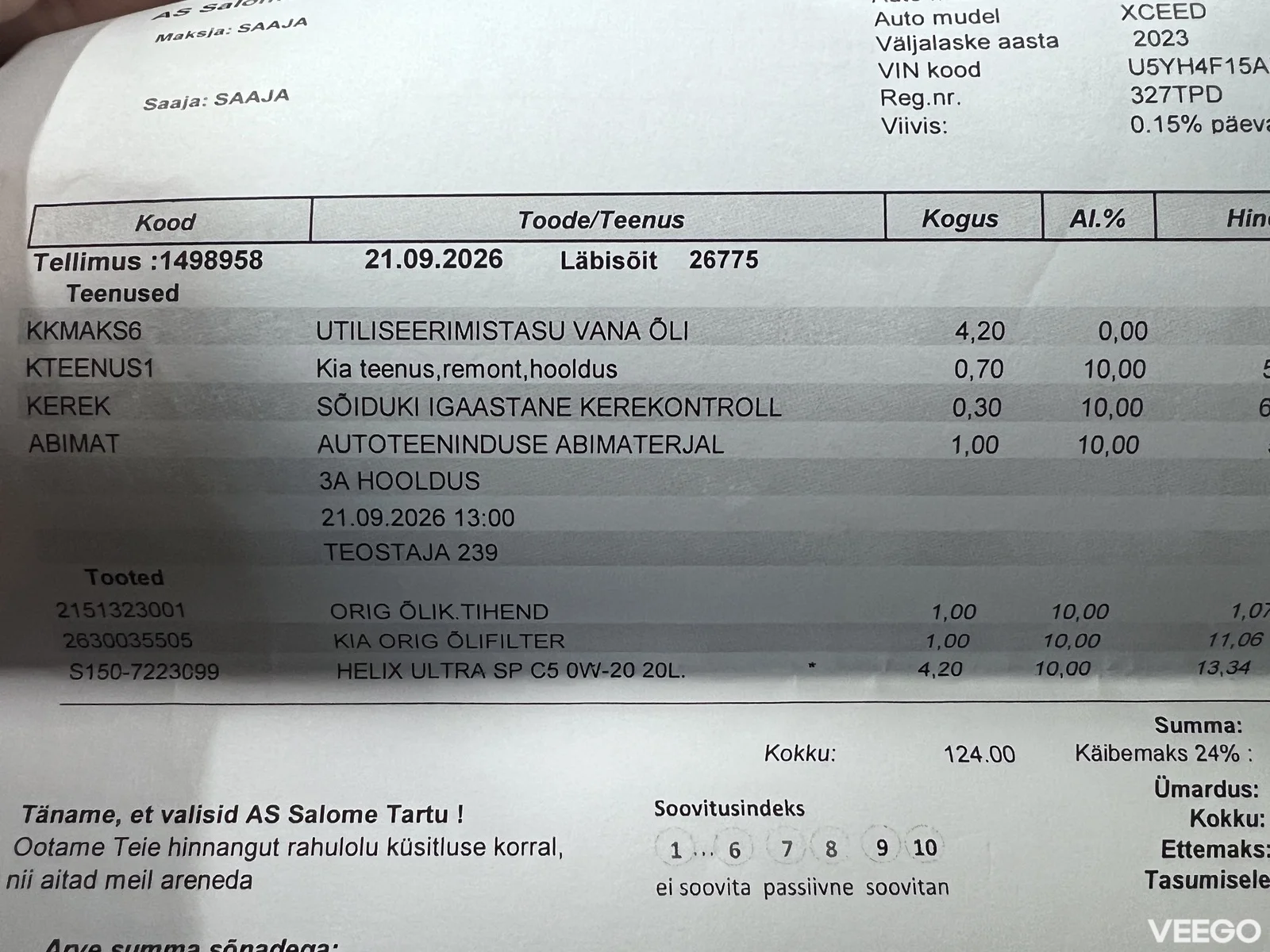 Kia XCeed 1.5 118kW