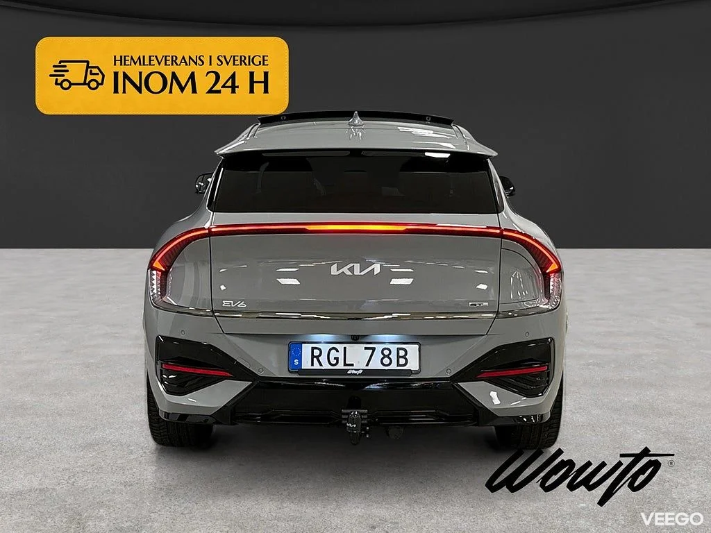 Kia EV6 AWD Long Range 84 kWh 325HK GT-Line /Drag /Pano 239kW