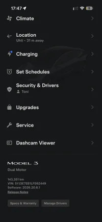 Tesla Model 3 AWD Long Range / UUS AKU 0.0 153kW thumbnail