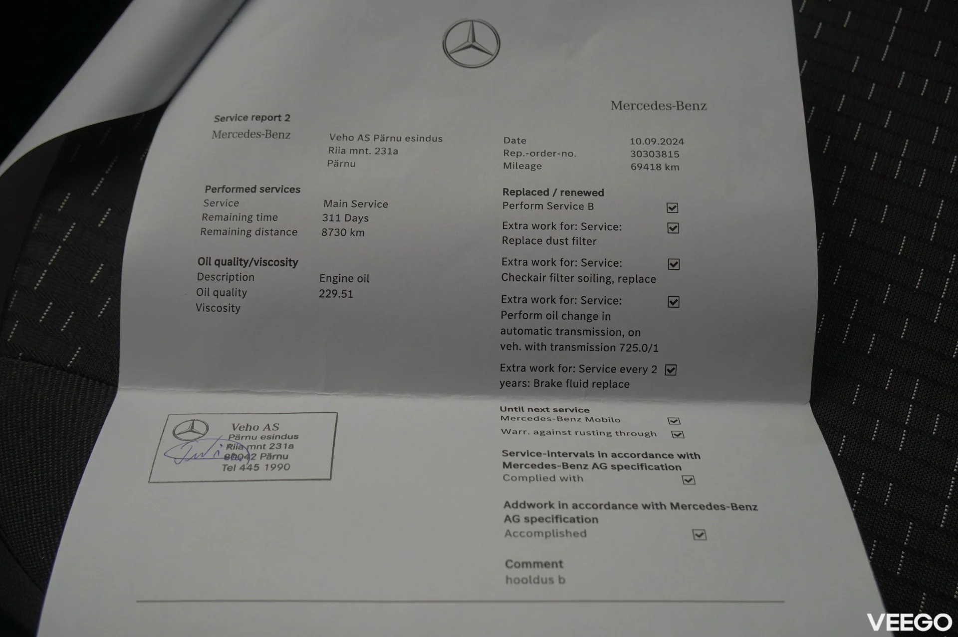 Mercedes-Benz Vito Mixto 2 120kW