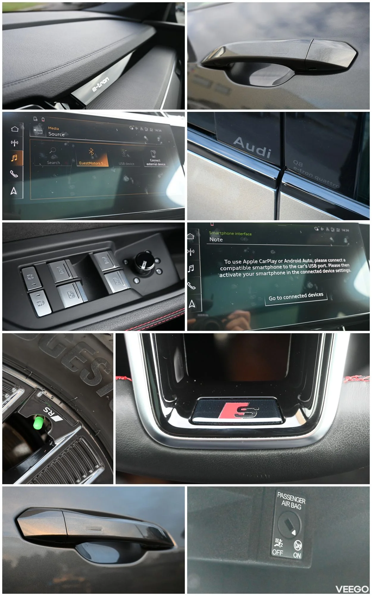 Audi Q8 e-tron QUATTRO B&O 2XS-LINE SAFETY PRO FULL 300kW