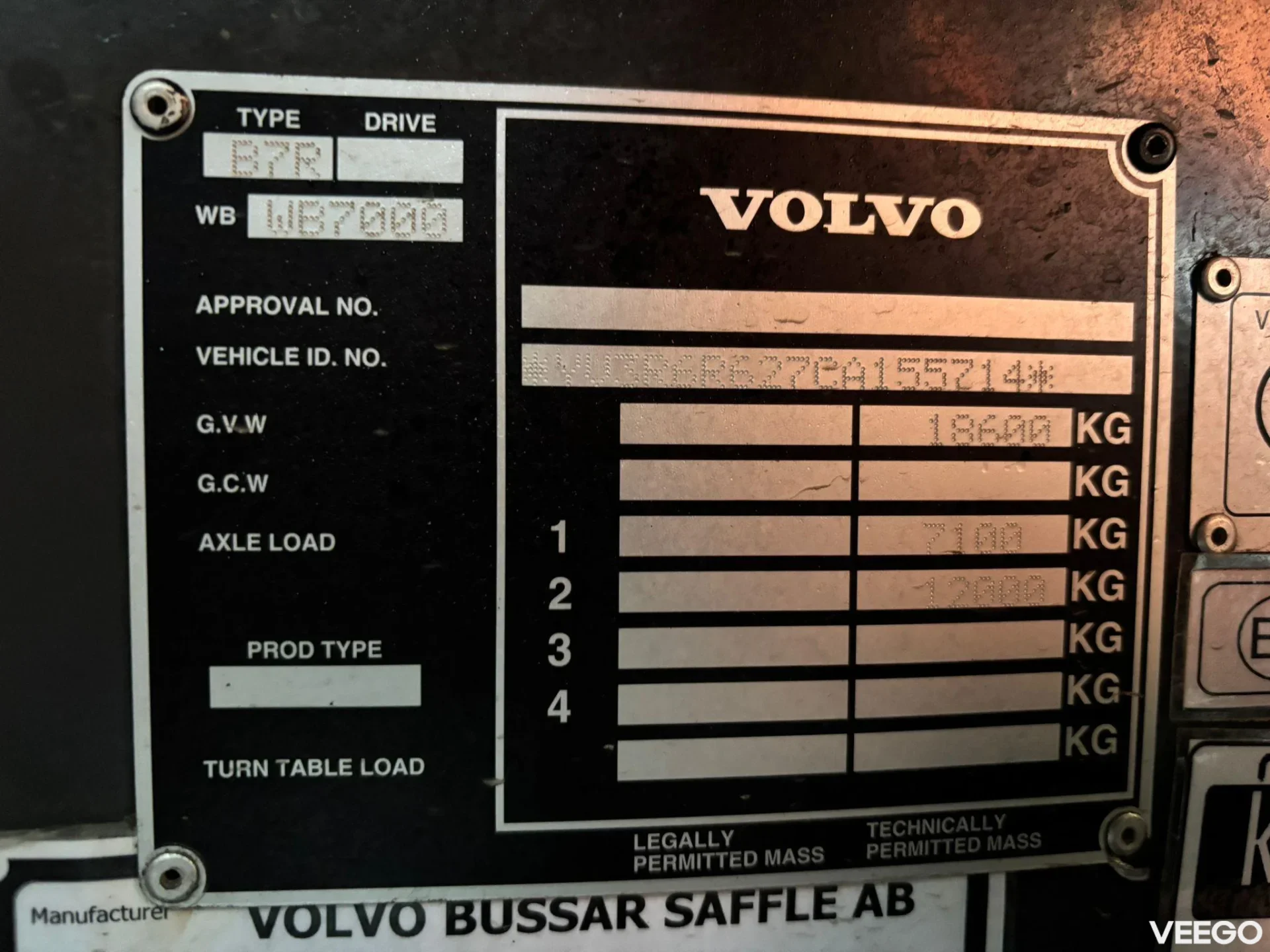 Volvo B7RLE 8900 48 SEATS / AC / AUXILIARY HEATER