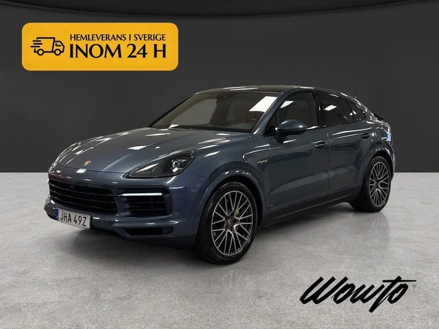 Image of Porsche Cayenne E-Hybrid Coupé 462HK/Sportavgas/14-Vägs/Drag 340kW