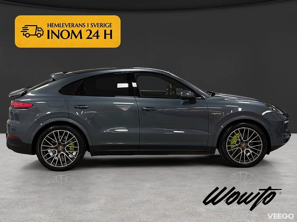 Porsche Cayenne E-Hybrid Coupé 462HK/Sportavgas/14-Vägs/Drag 340kW