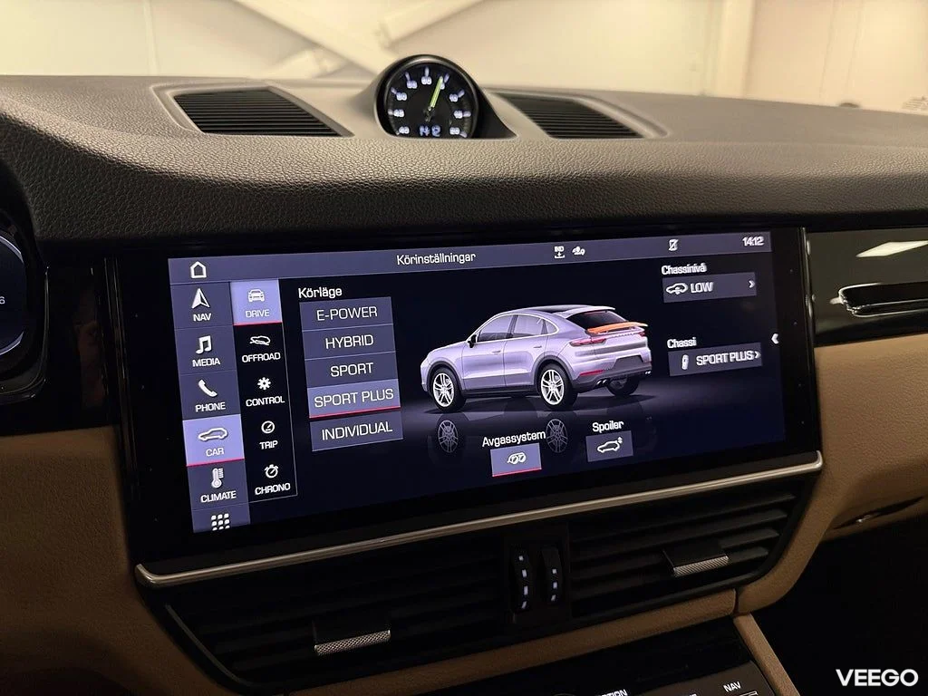 Porsche Cayenne E-Hybrid Coupé 462HK/Sportavgas/14-Vägs/Drag 340kW