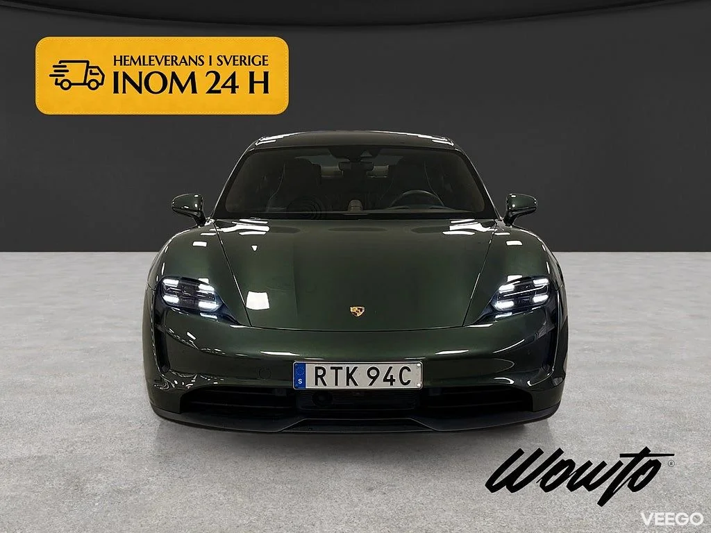 Porsche Taycan 4S 571HK /PTS /Pano /Bose /Clubinteriör 420kW